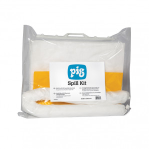 PIG® Essentials Oil-Only Spill Kit - Clip-Close Carrier