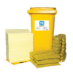PIG® Essentials Chemical Wheeled Container Kit - Medium