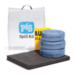 PIG Spill Kits in a See-Thru Bag 